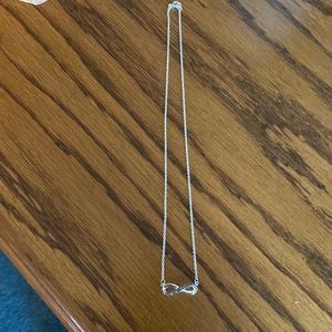 Sterling Silver Infinity Necklack